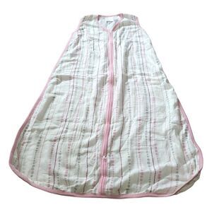 Aden Anais Bamboo Fiber Muslin SLEEPING BAG XL Tranquility Beads 18-24 M